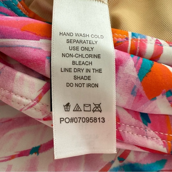 Km Gravel Swimsuits For All Women’s Pink Floral Swim Dress - Picture 6 of 10